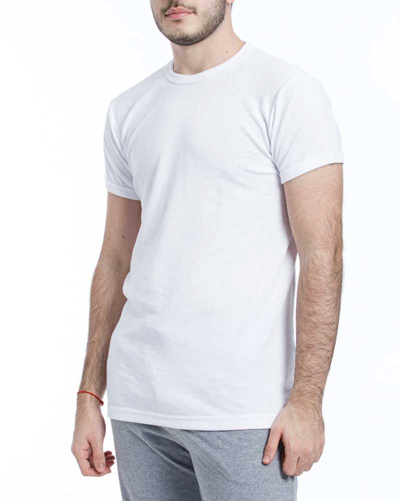 EYELIT 191 T 46.XXL CAMISETA TERMICA MANGA CORT A CUELLO REDONDO BLANCA