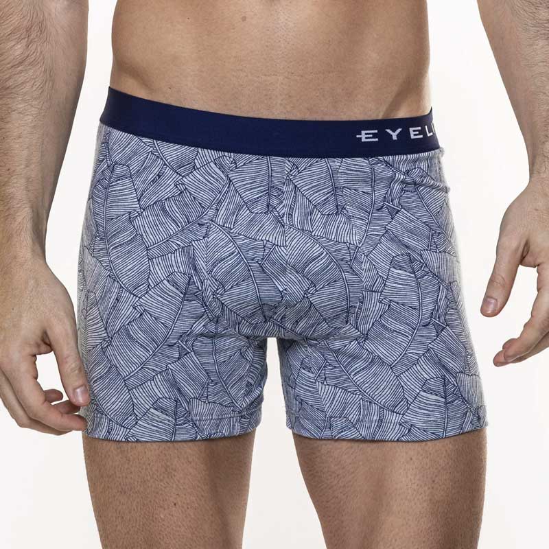 EYELIT 617 T XXL BOXER ALG LYCRA ESTAMPADO HOJA ELAST EXT