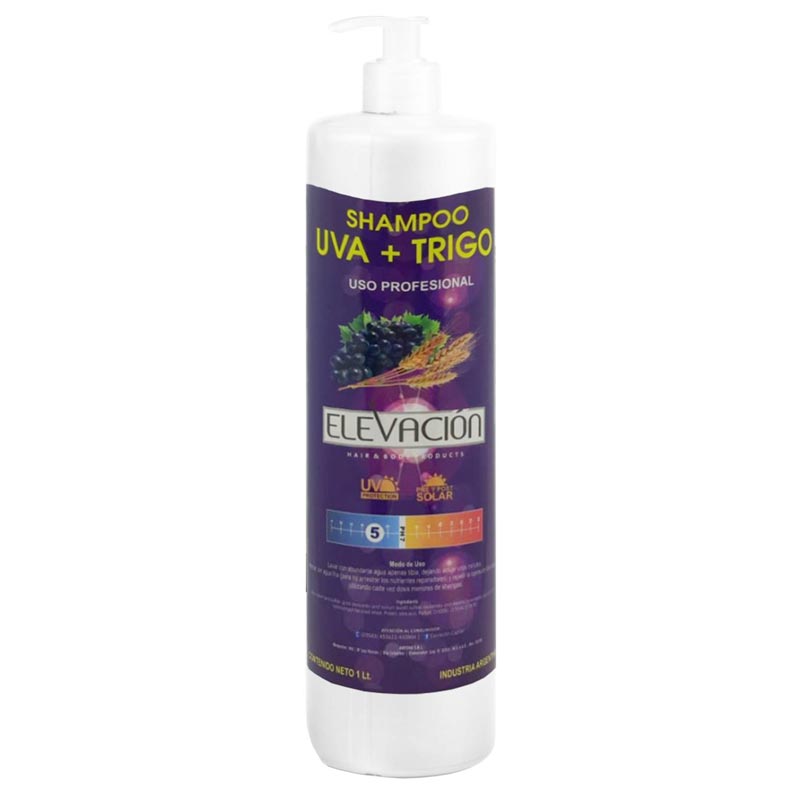 ELEVACION SHAMPOO UVA Y TRIGO CON PROTECTORSOLAR X 1 L