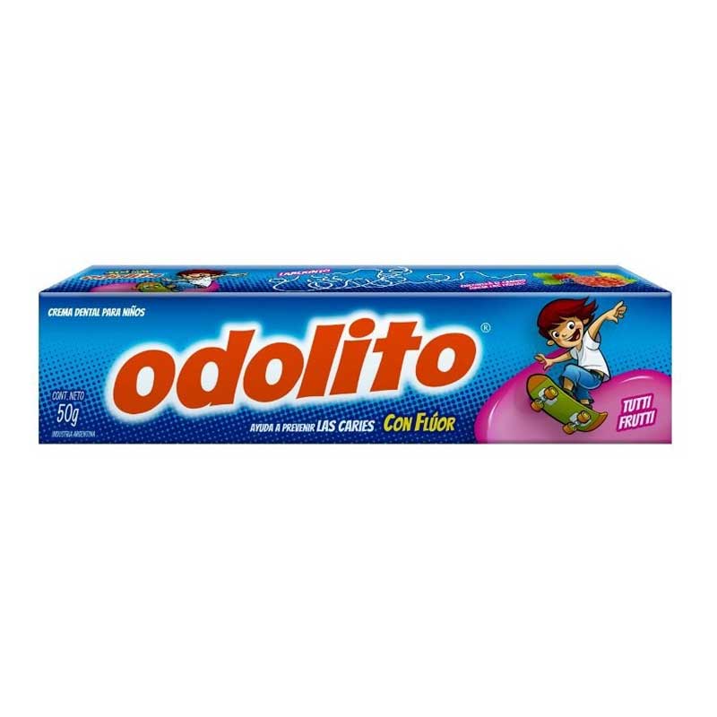 ODOLITO CREMA DENTAL NINOS FRUTILLA DELI X50