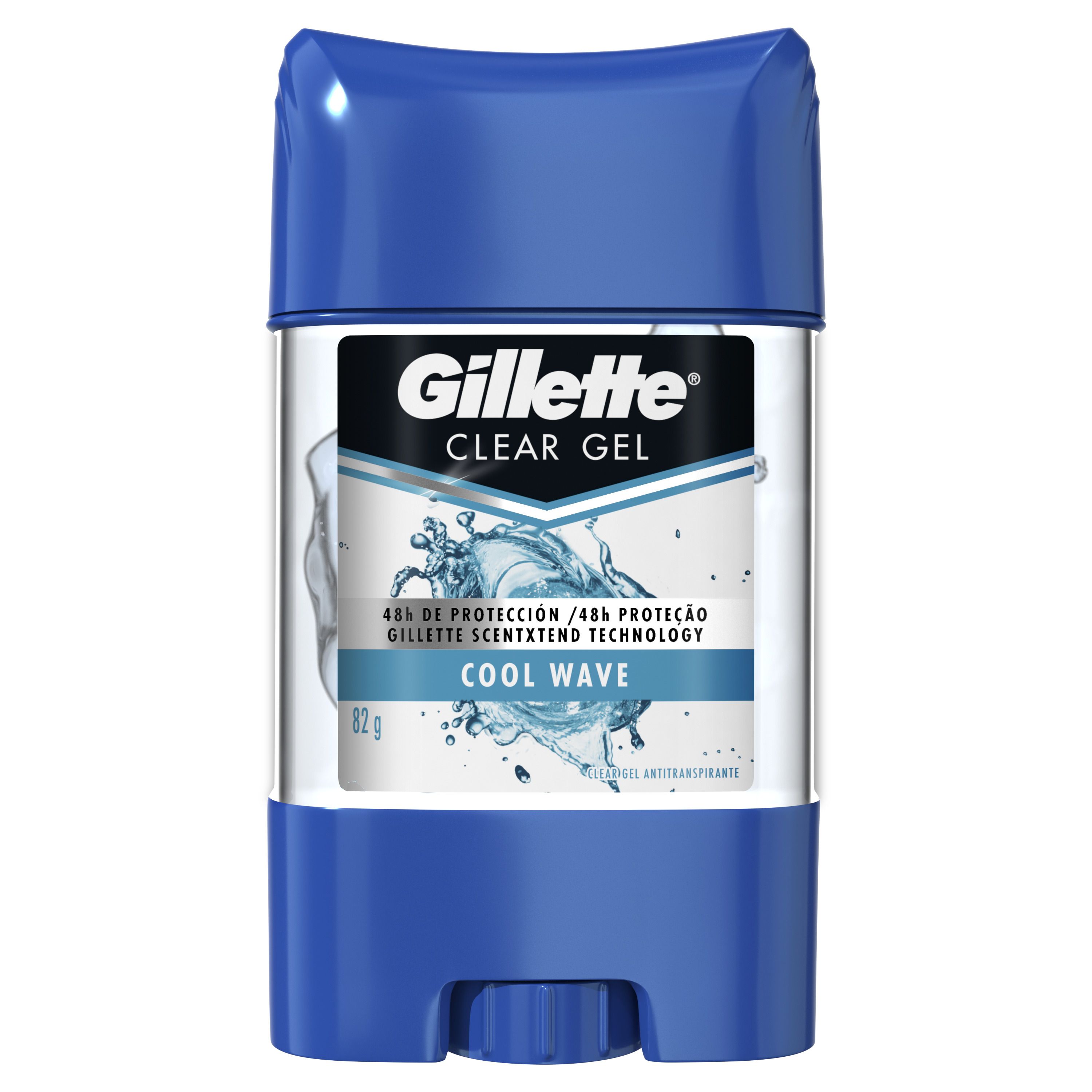 GILLETTE ANTIT EN BARRA GEL COOL WAVE X 82 G