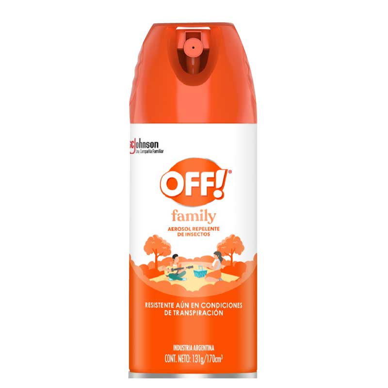 OFF FAMILY ACTIVE AEROSOL X 170 ML