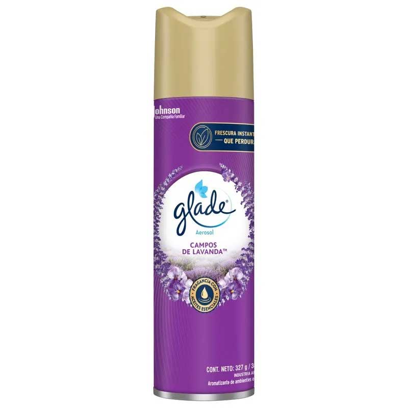 GLADE AEROSOL CAMPOS DE LAVANDA X 380 ML