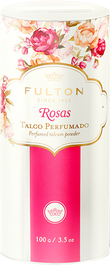 FULTON TALCO PERFUMADO ROSAS X 100 G