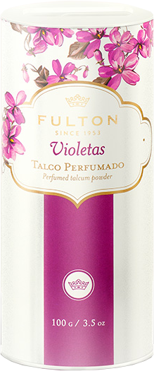 FULTON TALCO PERFUMADO VIOLETAS X 100 G