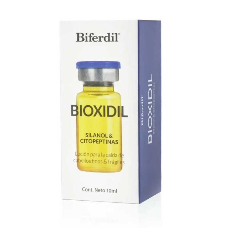BIFERDIL AMPOLLA BIOXIDIL CON SILANOL Y CITOPEPTINAS X 10 ML