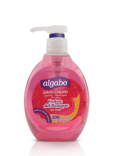 ALGABO JABON LIQ FRUTOS X 300 ML