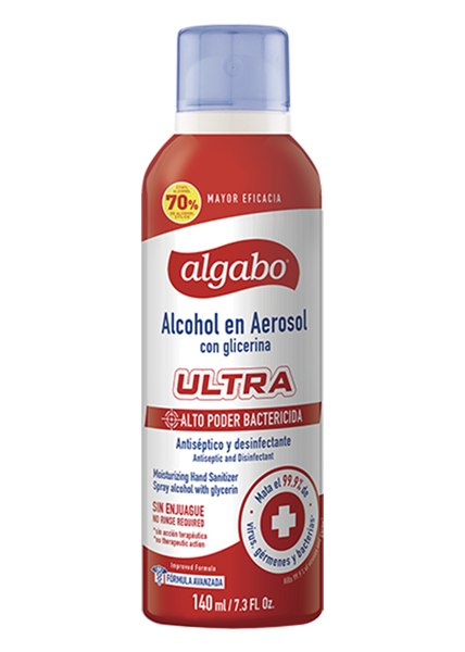 ALGABO ALCOHOL EN AEROSOL X 140 ML