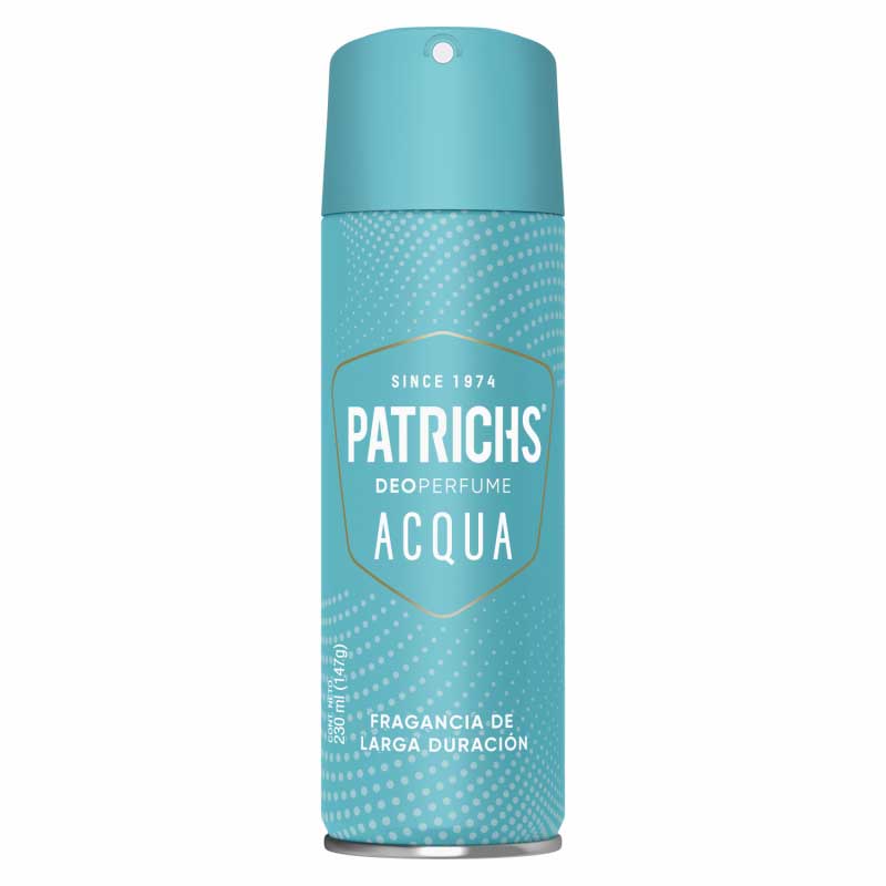 PATRICHS DEO PERFUME AEROSOL ACQUA X 230 ML