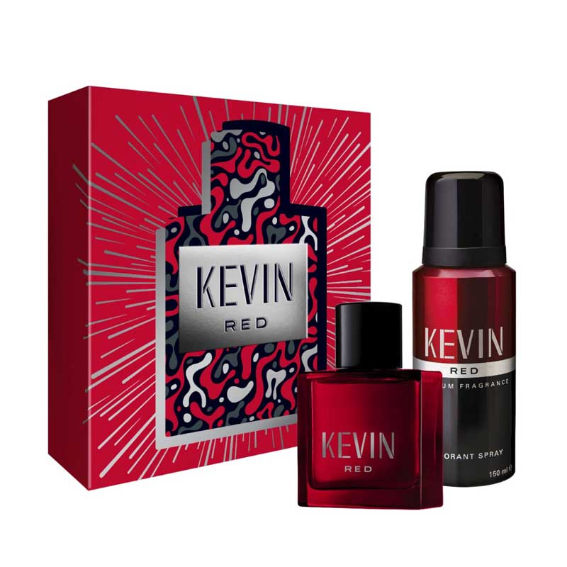KEVIN RED ESTUCHE LIBRO EDT X 60 ML Y DEO X150 ML