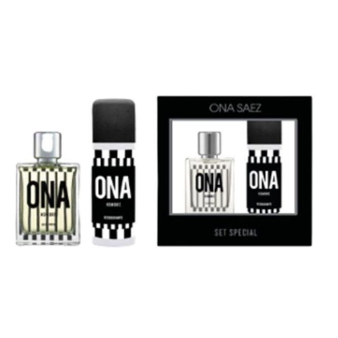 ONA SAEZ ONA HOMBRE ESTUCHE EDP X 50 ML Y DESODORANTE X 160 ML