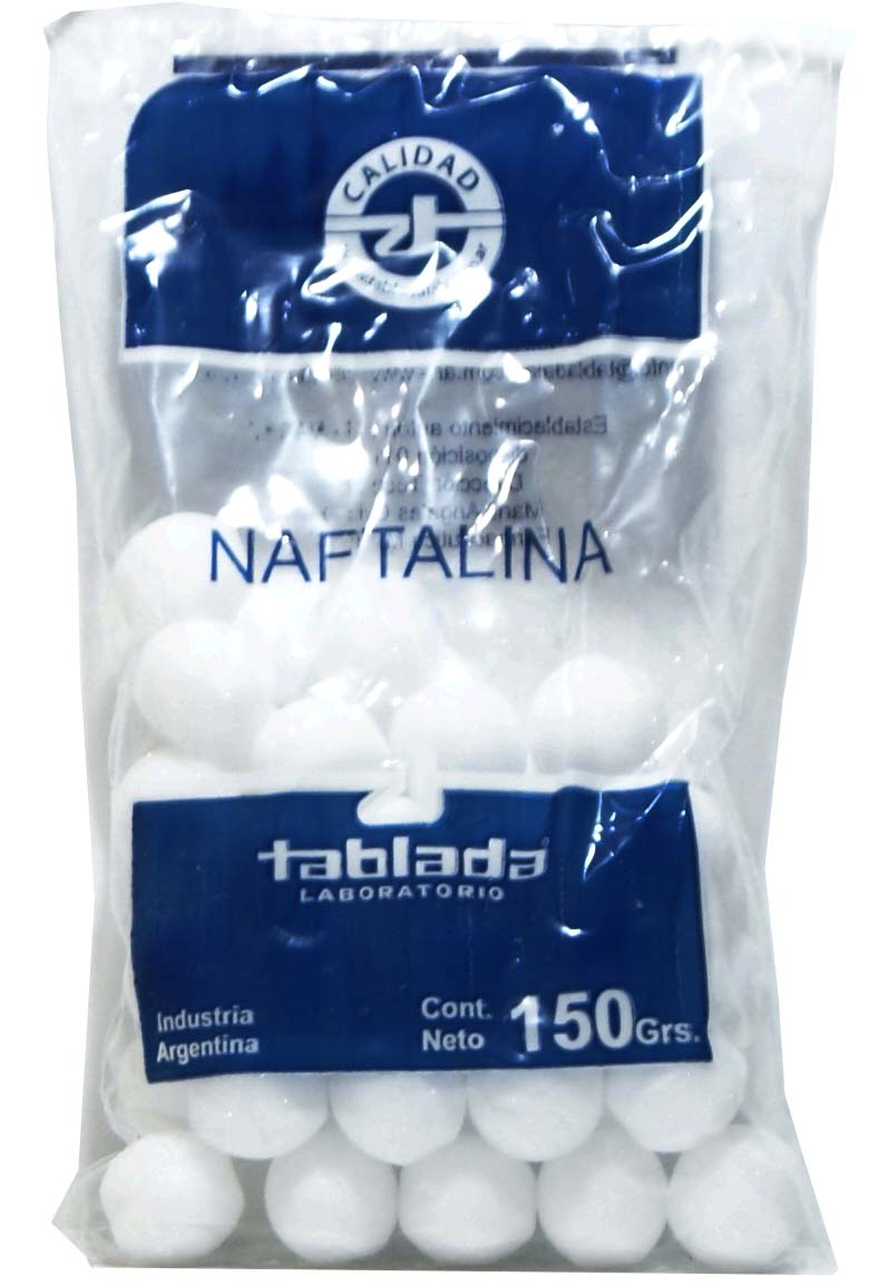 TABLADA NAFTALINA X 150 G