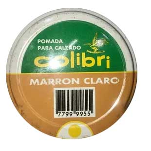 COLIBRI POMADA PARA EL CALZADO MARRON CLAROX 44 ML