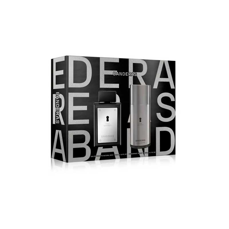 ANTONIO BANDERAS THE SECRET MEN ESTUCHE EDTX100 Y DEO